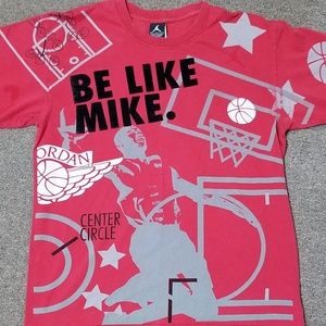 Vintage Red Jordan Brand T-Be Like Mike!